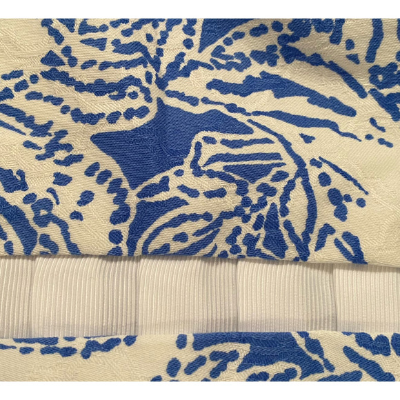 Lilly Pulitzer Kelly Skinny Ankle Dress Pants Coastal Blue White Fancy F… - Picture 7 of 16